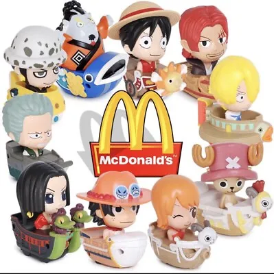 McDonald's Toys 2014 Vintage One Piece RARE Complete Full Set Of 10 - All BNIP • $91.33