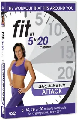 £5.99 • Buy Fit In 5 To 20 Minutes: Legs Bum And Tum Attack [E] DVD