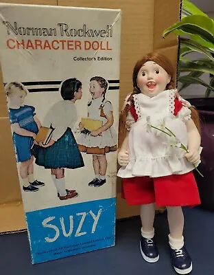 $14 • Buy Vintage Norman Rockwell Character Doll SUZY Collectors Edition