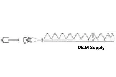 To Fit New Holland Haybine Mower Conditioner Sickle Assembly Blade 472 477 478   • $285.89