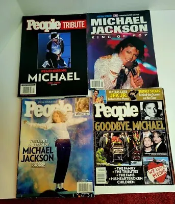 Michael Jackson Tribute/Memorabilia Lot Of 4 Magazines  • $16.62