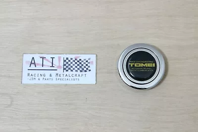 Rare JDM TOMEI Racing Chrome Steering Wheel Horn Button  New Old Stock • $132.98