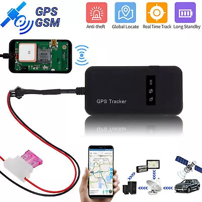 Real-time GPS Tracker Tracking Locator Device GPRS GSM Car/Motorcycle Anti Theft • $17.19