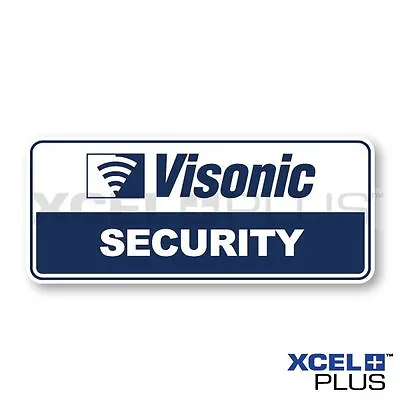 Visonic Alarm Burglar Alarm Window And Door Stickers • $6.20