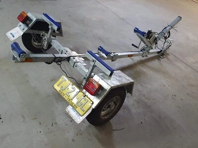 $850 • Buy Boat Trailer  Seatrail Fold Up, Registered, Galvanised, Excellent Condition