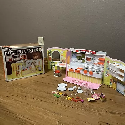 Takara Lisa Doll Vintage Kitchen Playset House W/Box Food Plates Japan • $54.90