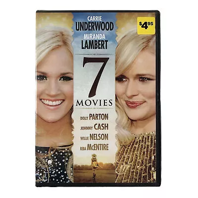 Carrie Underwood Miranda Lambert 7 Movies (DVD 2013) Brand New Sealed • $8.99