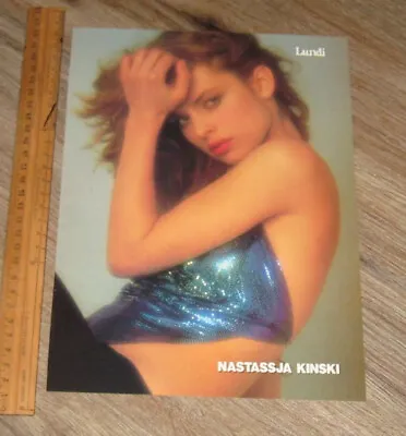 Nastassja Kinski Original ONE Magazine Clipping Page PHOTO Pinup • $25