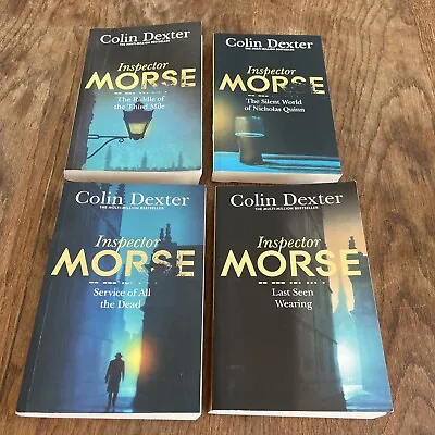 Inspector Morse Colin Dexter Books Unread Last Seen Wearing Riddle Silent Etc • £4.42