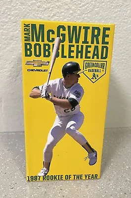 Oakland Athletics A's MARK McGWIRE 1987 ROOKIE OF THE YEAR Bobblehead BRAND NEW • $69.99