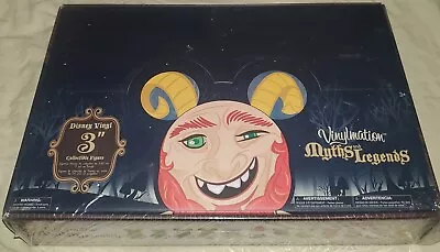 Disney 3  Vinylmation Myths And Legends Series Case 2013 Elusive New & Sealed • $270