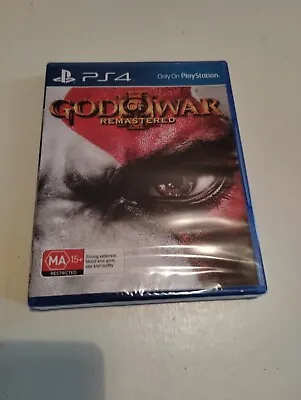 God Of War III: Remastered (PlayStation 4 2015). Brand New. Sealed. • $42