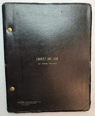 GOODTIME CHARLEY / Sidney Michaels 1970 Early Draft Broadway Musical Script • $815