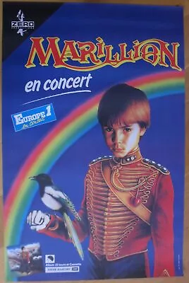 MARILLION Fish Original French Concert Poster '85 • $59