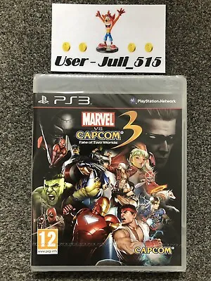 Playstation 3 - Marvel Vs Capcom 3: Fate Of Two Worlds (Sealed Condition) FR PAL • £59.99