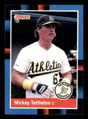 1988 Donruss #103 Mickey Tettleton NM-MT Athletics • $1.50