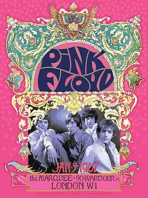 Pink Floyd 1967 London Rock N Roll Concert Music 18 X24  Poster Free Shipping • $9.97