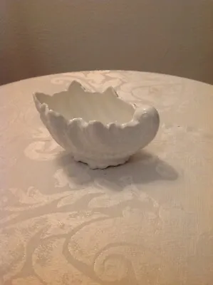 Coalport Countryware White Bone China Shell Shaped Trinket Dish Pretty VGC • £9.95