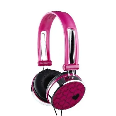 Zumreed - ZHP-005 Headphones - Heart - Pink - Over Ear • £11.99