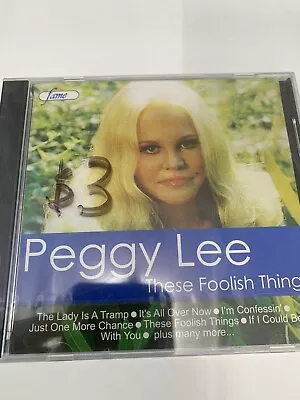 Peggy Lee These Foolish Things - Brand New - CD - Fast Postage !!(b58/9) • $20