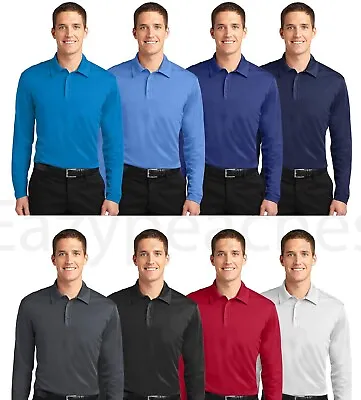 Callaway Golf Men's NEW Dri-Fit Core Performance Long Sleeve Polo Sport Shirts • $47.95