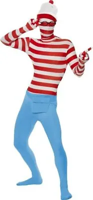 Mens Book Week Second Skin Wheres Wally Costume • £39.54