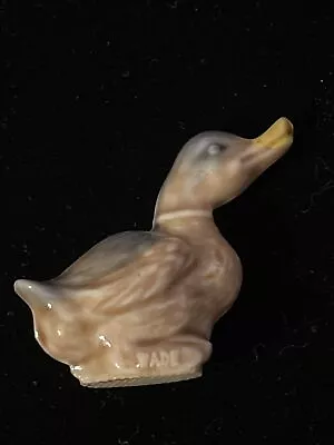 Vintage EUC Wade Of England Tea Figurine Mini Small Cute Duck Porcelain • $9.75