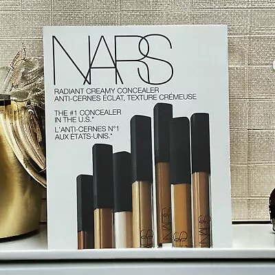 NEW Nars Radiant Creamy Concealer 4-Shades Sample Card • $9.99