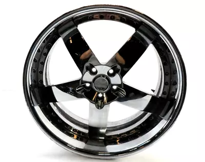 VELLANO 5x120 22x10 3 PIECE CHROME 5 SPOKE WHEEL RIM • $770.81