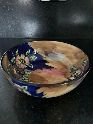 Art Deco H & K Tunstall Fruit Bowl In Viola Pattern By R.Grocott • £10