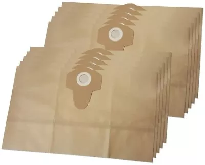 £12.95 • Buy 10 X Strong Bags Fit Vacmaster 20l  30l Vacuum Cleaner Wet & Dry Hoover  33270x2