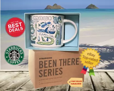 $26.49 • Buy 🌺🌺NEW GENUINE STARBUCKS MAUI Hawaii  Been There Series 14 Oz Ceramic Cup Mug 