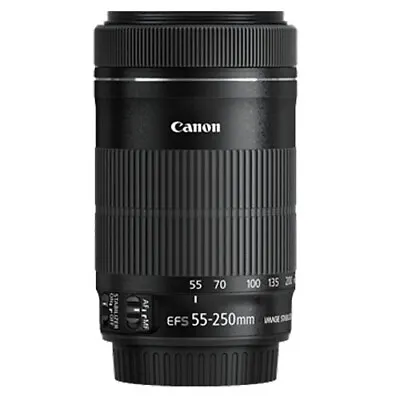 Canon EF-S 55-250mm F4-5.6 IS STM Telephoto Lens • $478.85