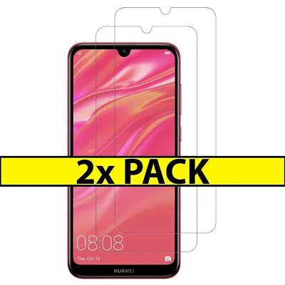 For Huawei Y7 Prime (2019) Screen Protector Tempered Glass Film Cover • £1.99