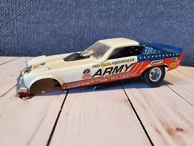 Vtg Army Don Prudhomme The Snake Plastic Model Funny Car Kit Built 1:24 Revell • $79.95