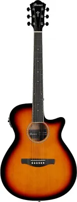 Ibanez AEG7VSH Transparent Vintage Sunburst Finish Acoustic Electric Guitar • $299.99