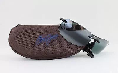 Maui Jim Sport Black Banyans Polarized Rimless Sunglasses • $79