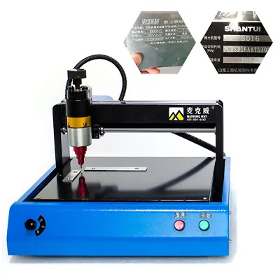Electric Metal Marking Machine Steel Plate Tag Nameplate Marking Engraver Device • $440