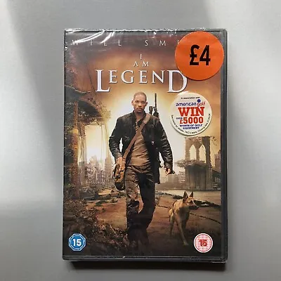 I Am Legend DVD Sci-Fi & Fantasy (2008) Will Smith *SEALED* • £3.50