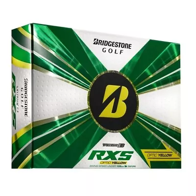 Bridgestone Tour B Rxs 2022 1 Dz Golf Balls - Yellow - New In Box • $62