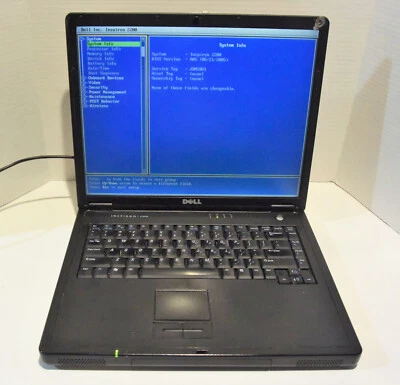 $35.95 • Buy Dell Inspiron 2200 15  Notebook (Intel Celeron M 1.50GHz 512MB NO HDD) Works!