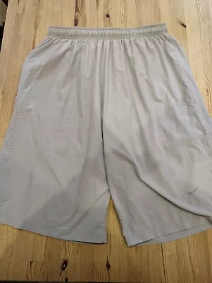 Nike Dri-Fit Grey Running Shorts Size XL • £6.50