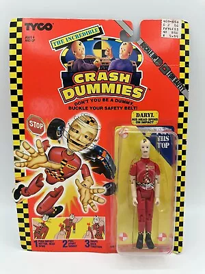 Vintage 1991 Crash Test Dummies Daryl Tyco New Sealed Unopened • $45
