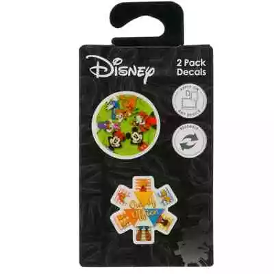 Disney 2 Pack Decals Stickers Phone Laptop Reusable Mickey Mouse & Friends • £4.99