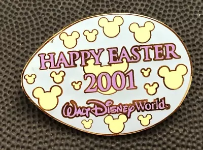 Disney Pin 4773  Walt Disney World Easter Egg Hunt 2001 Blue Yellow Mickey Icon • $12.99