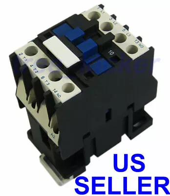 NEW AC Contactor Motor Starter Relay 3-Phase Pole 18A Up To 14HP 120V US Stock • $21.99