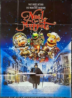 Muppet Christmas Carol Original French Grande Movie Poster Jim Henson 1992 • $160.31