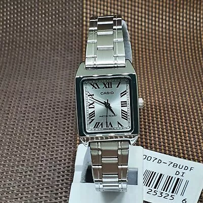 Casio LTP-V007D-7B Analog Quartz Stainless Steel Band Ladies' Watch • $49.14