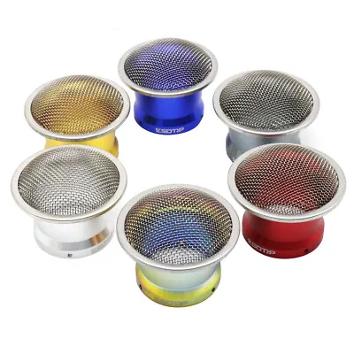 Carburetor 50mm Velocity Stack W/ Net Mesh Air Filter Cup For Off-road Dirt Bike • $12