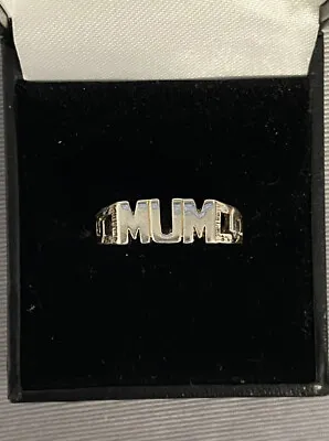Silver Mum Ring • £15
